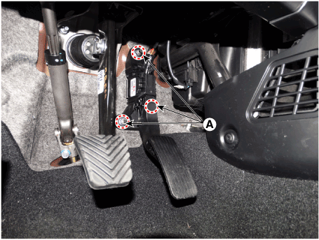 Hyundai Venue. Accelerator Pedal. Repair procedures