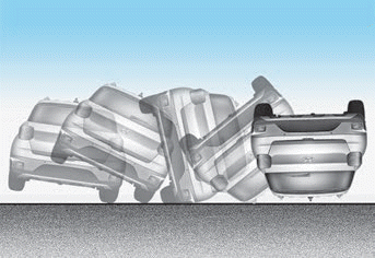 Hyundai Venue. Air bag non-inflation conditions