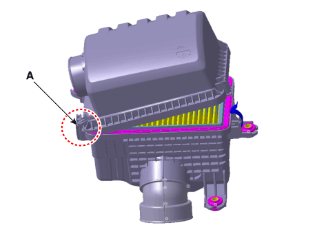 Hyundai Venue. Air Cleaner. Repair procedures