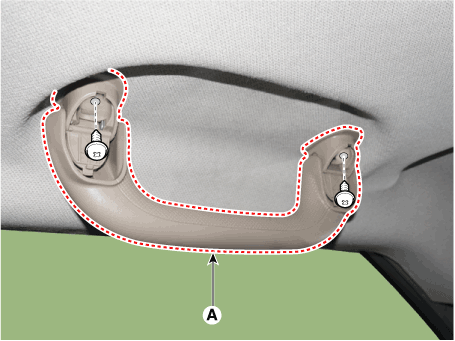 Hyundai Venue. Assist Handle. Repair procedures