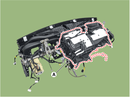 Hyundai Venue. Blower Unit. Repair procedures