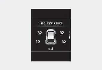 Hyundai Venue. Check Tire Pressure