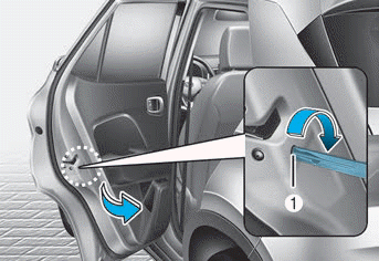 Hyundai Venue. Child-Protector Rear Door Locks