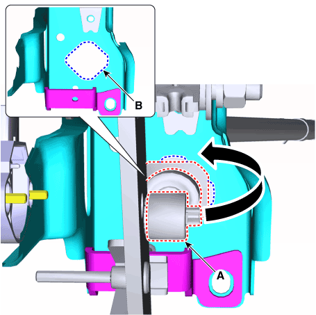 Hyundai Venue. Clutch Pedal. Repair procedures