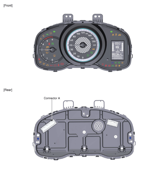 Hyundai Venue. Components and components location