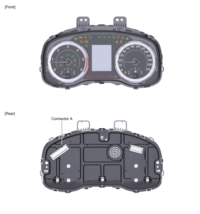 Hyundai Venue. Components and components location