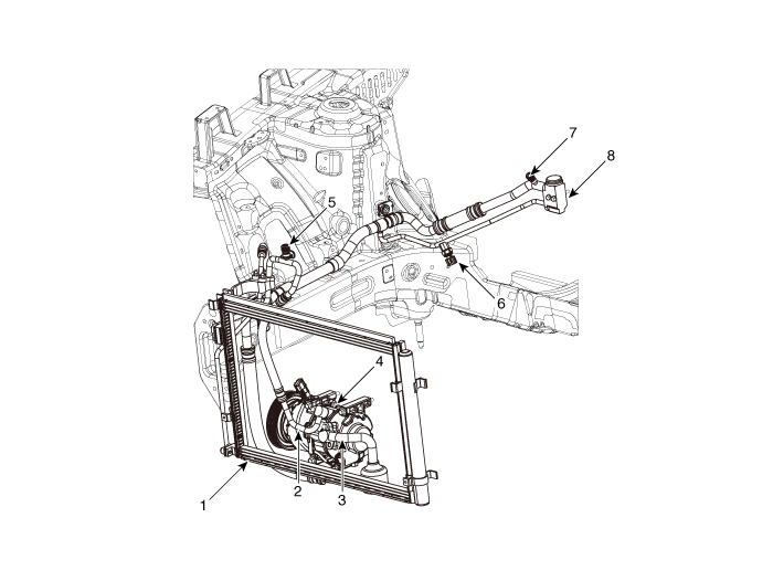 Hyundai Venue. Components and components location