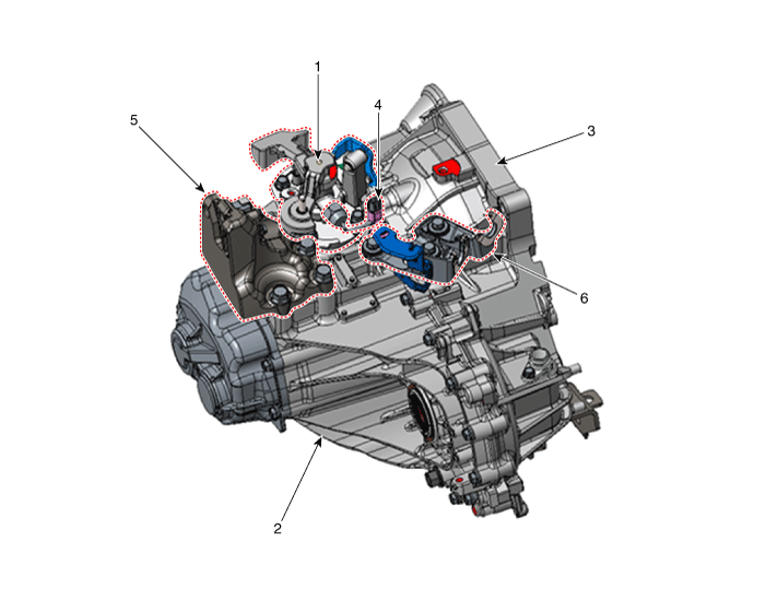 Hyundai Venue. Components and components location