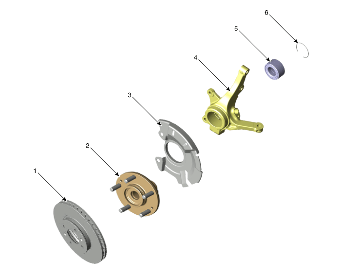 Hyundai Venue. Components and components location