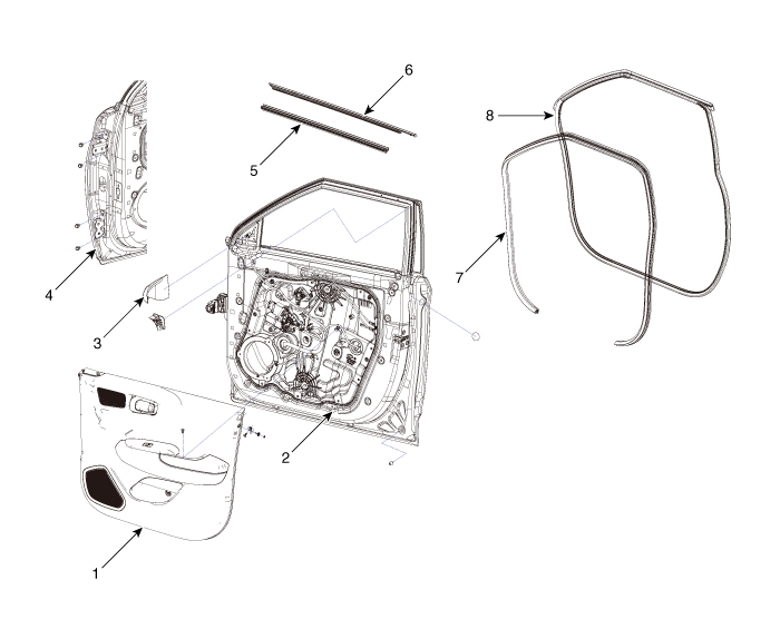 Hyundai Venue. Components and components location