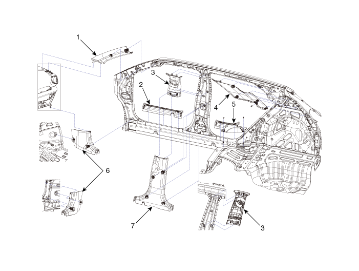 Hyundai Venue. Components and components location