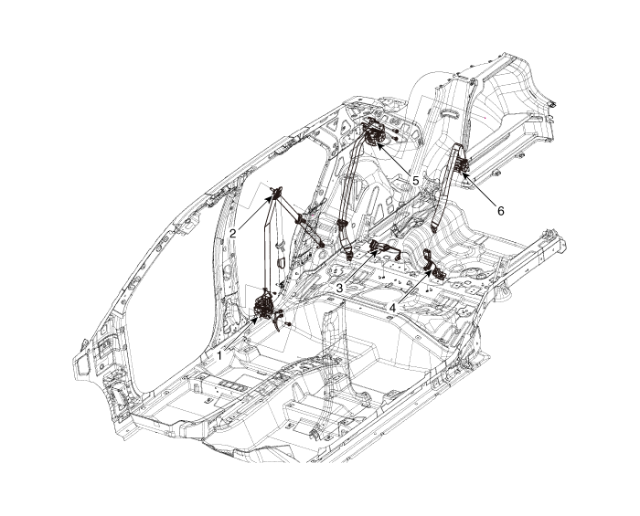 Hyundai Venue. Components and components location