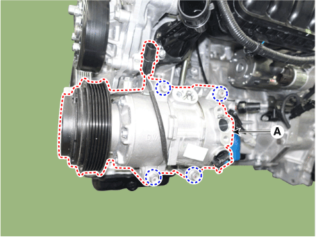 Hyundai Venue. Compressor. Repair procedures