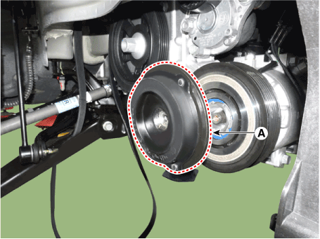 Hyundai Venue. Compressor. Repair procedures