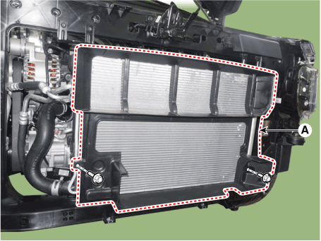 Hyundai Venue. Condenser. Repair procedures