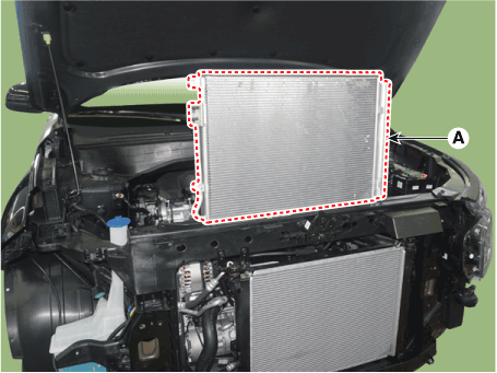 Hyundai Venue. Condenser. Repair procedures