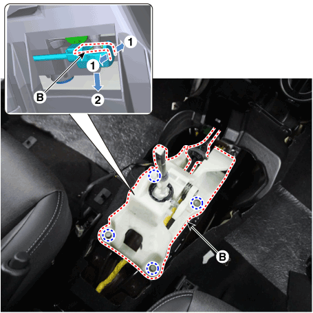 Hyundai Venue. Control Cable. Repair procedures