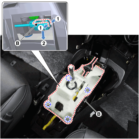 Hyundai Venue. Control Cable. Repair procedures