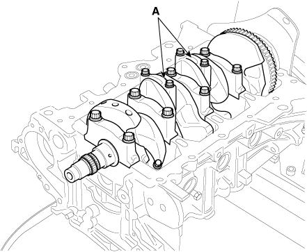 Hyundai Venue. Crankshaft. Repair procedures