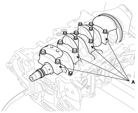 Hyundai Venue. Crankshaft. Repair procedures