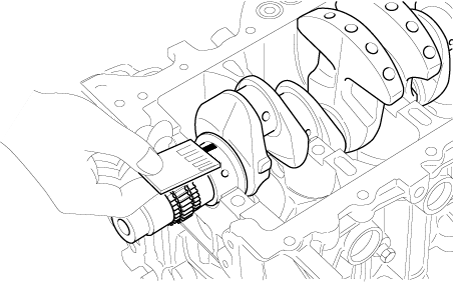 Hyundai Venue. Crankshaft. Repair procedures