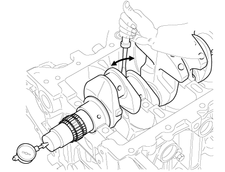 Hyundai Venue. Crankshaft. Repair procedures