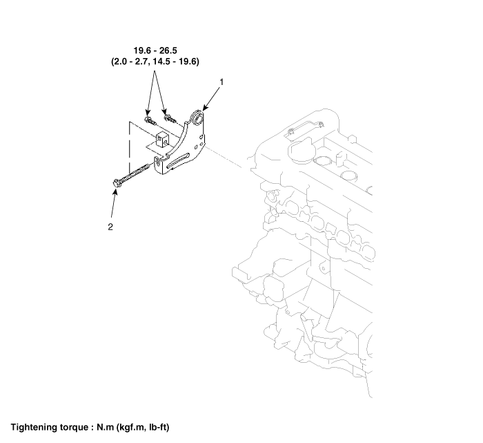 Hyundai Venue. Drive Belt Tensioner. Components and components location