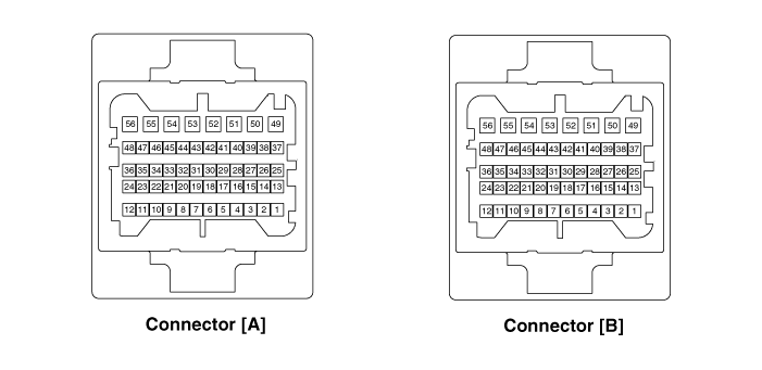 Hyundai Venue. Engine Control Module (ECM). Schematic diagrams