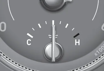 Hyundai Venue. Engine coolant temperature gauge