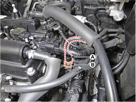 Hyundai Venue. Engine Coolant Temperature Sensor (ECTS). Repair procedures