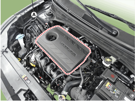 Hyundai Venue. Engine Cover. Repair procedures