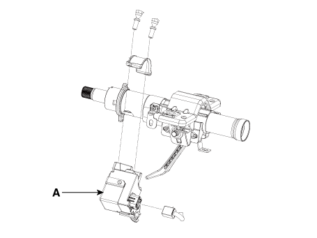 Hyundai Venue. ESCL(Electronic Steering Column Lock). Repair procedures