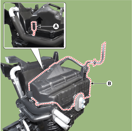 Hyundai Venue. Evaporator Temperature Sensor. Repair procedures