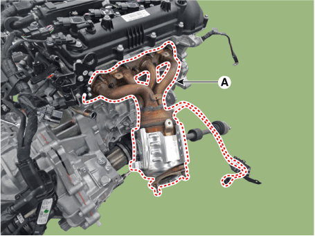 Hyundai Venue. Exhaust Manifold. Repair procedures