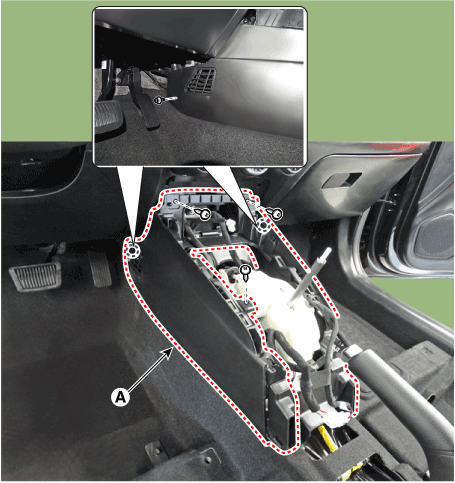 Hyundai Venue. Floor Console Assembly. Repair procedures