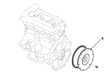 Hyundai Venue. Flywheel. Repair procedures