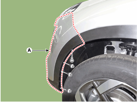 Hyundai Venue. Front Bumper Cover. Repair procedures