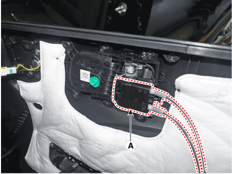 Hyundai Venue. Front Door Trim. Repair procedures