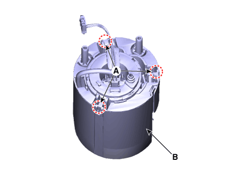 Hyundai Venue. Fuel Filter. Repair procedures