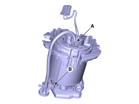 Hyundai Venue. Fuel Filter. Repair procedures