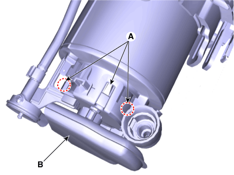 Hyundai Venue. Fuel Filter. Repair procedures