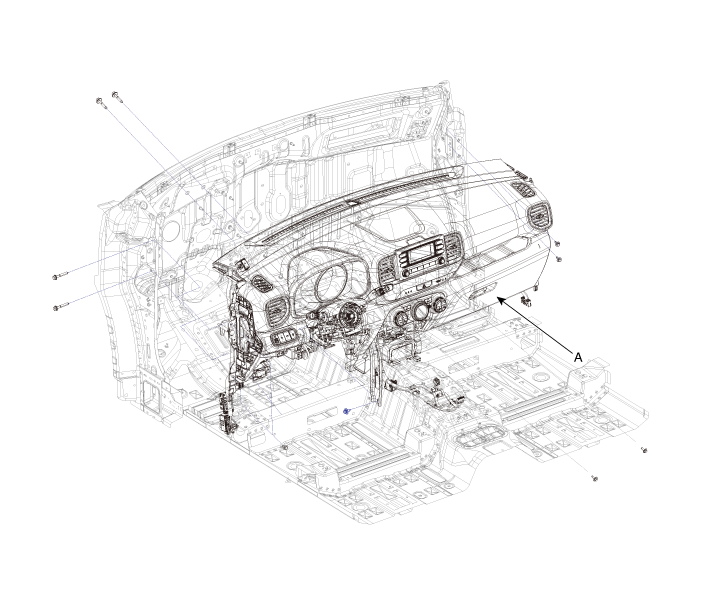 Hyundai Venue. Heater Unit. Repair procedures