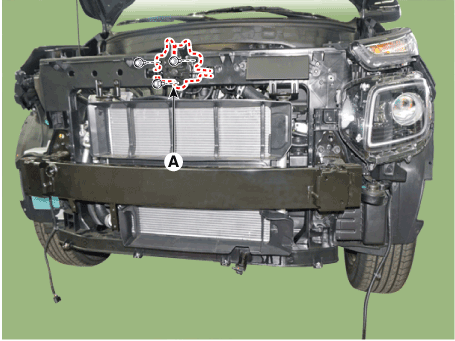 Hyundai Venue. Hood Latch. Repair procedures