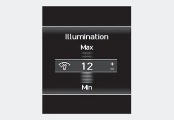 Hyundai Venue. Instrument Cluster Control