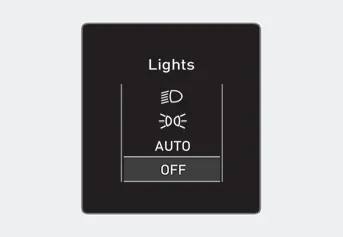 Hyundai Venue. Lights Mode, Wiper, Low fuel