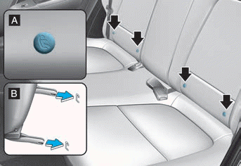 Hyundai Venue. Lower Anchors and Tether for Children (LATCH System)