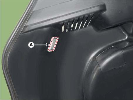 Hyundai Venue. Luggage Side Trim. Repair procedures