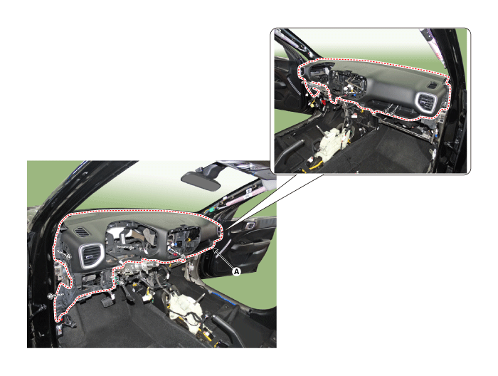 Hyundai Venue. Main Crash Pad Assembly. Repair procedures