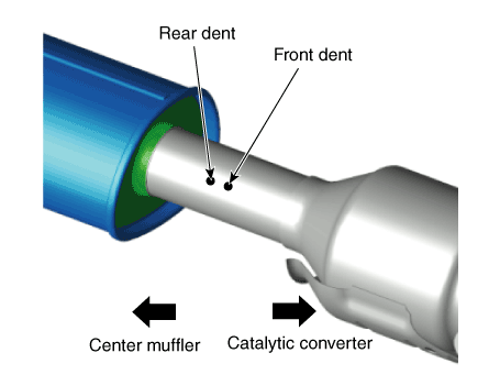 Hyundai Venue. Muffler. Repair procedures