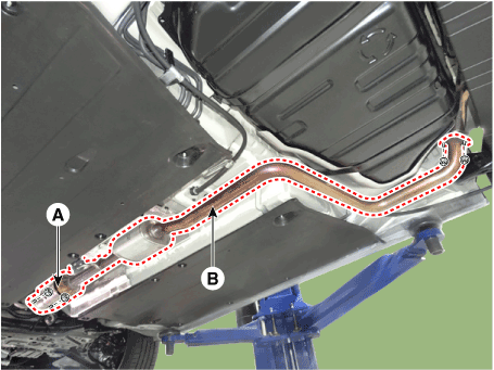 Hyundai Venue. Muffler. Repair procedures